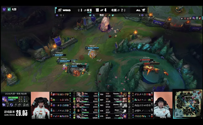 世界杯高清观看-AL 0-2 WBG:狂食鸦群解脱对手,WBG率先拿下赛点